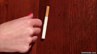 Lezdoms Help Butthole Whore Stop Smoking
