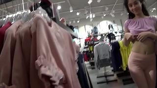 Outdoor Threeway Sex At The Mall