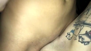 Girls Eat Each Other Out in Backseat of Van