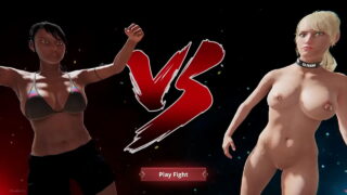 Dela Vs Terra Naked Fighter 3D