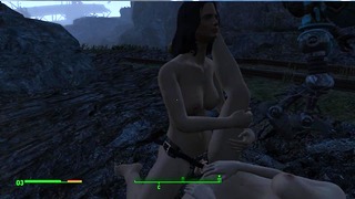 Fallout 4 Piper – Lesbisk! Elsker at kneppe med forskellige piger pc-spil, Fallout Porno