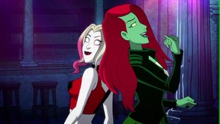 Harley Quinn En Poison Ivy Lesbische porno video
