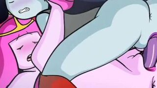 Vampire lesbienne Marceline X Princesse Bubblegum Jujuba Girlfriends - Adventure Time
