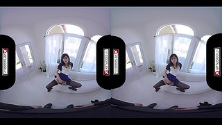 Videogame pornô VR Bioshock Paródia de pau duro cavalgando em VR Cosplay X