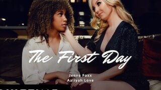 Adult Time – Milf Escort Aaliyah Love Gives Jenna Foxx Her First Lesbian Experience!