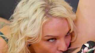 All Girl Massage – Pervert Kristen Scott Fingers Her Busty Boss Kenzie Taylor During A Meeting
