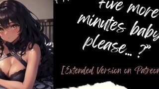 F4F Five More Minutes Baby, Please? Erotic Audio Lesbian Audio