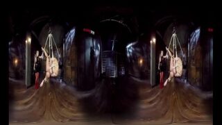 Lesbian Sluts Using Rope In This BDSM VR!