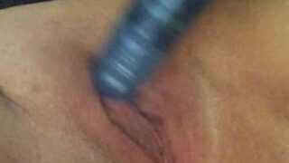 Making My Tight Pussy Wet With A Vibrator