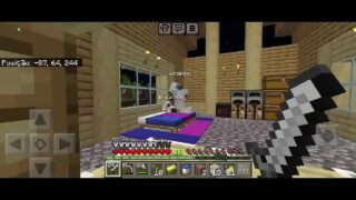 Peguei Minhas Amigas Fazendo Tesoura No Minecraft
