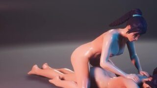 Sensual Back Massage Showromm 4K