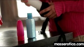 Sensual Oil Massage Turns To Hot Lesbian Action 10