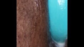 Up Close Masturbating With Vibrator Cum And Squirt Session