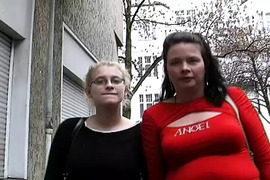 Super horny German lesbians playing with each others pussies