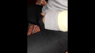 I seduced my neighbor and while her husband went out to the store, we mutually masturbated