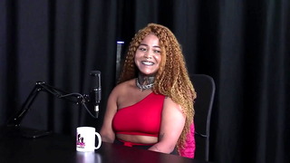 Lately she's been doing a lot of lesbian content, and she doesn't have time to go swinging, but she likes being the couple's lunchbox, and the fetishes… – Black Duquesa (SHEER/RED)