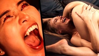 Blonde Bombshell Nancy Ace Grows Fangs! Hot Babes Vampire Porn – Growing Teeth Mesmerizing Fantasy