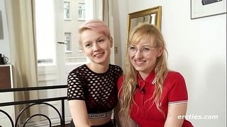 German Blonde in Kinky Bondage