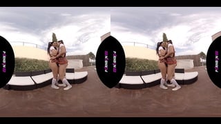 PORNBCN VR Special Julia de Lucia virtual reality fucking in POV and lesbian cosplay voyeur | FULL 4K VIDEOS ->