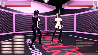 Kinky Fight Club – Wrestling Hentai game Ep.2, Lesbian rimjob