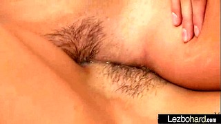 Lesbians Love Kiss Lick And Play On Camera vid-19