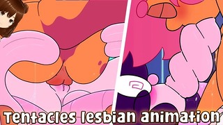 Lesbians get anally fucked by until they out of their mouths (Furry animation) – Jazziuu