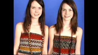 Twins Caught in a Secret Lesbian Kiss